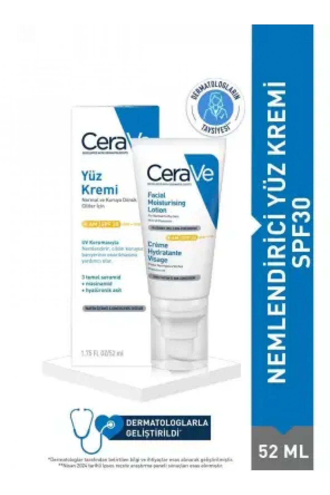 Cerave Spf 30 Yüz Kremi 52 ml