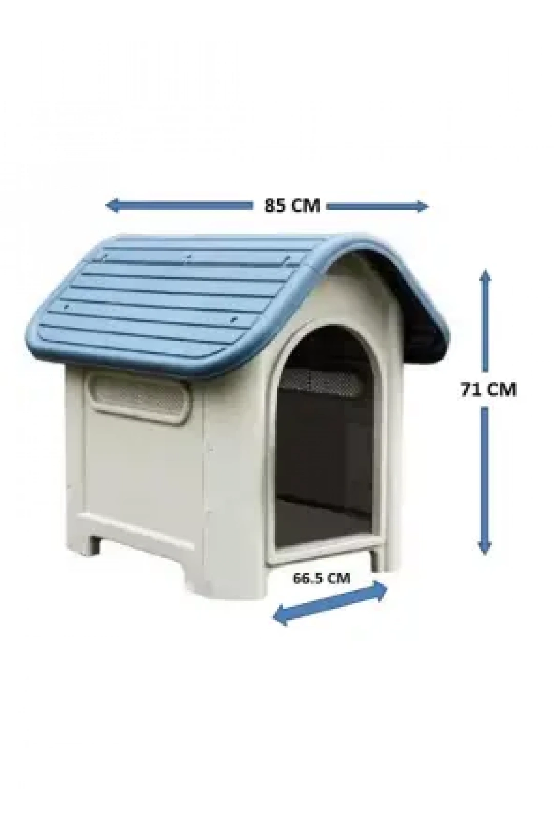 Çınar Kedi Köpek Kulübesi Kaliteli Plastik -Kapısız-