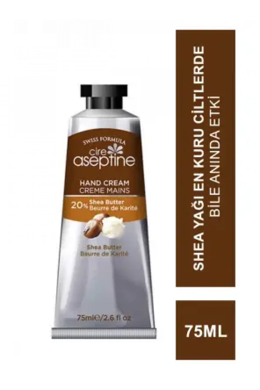 Cire Aseptine %20 Shea Butter Shea Butter El Kremi 75 ml