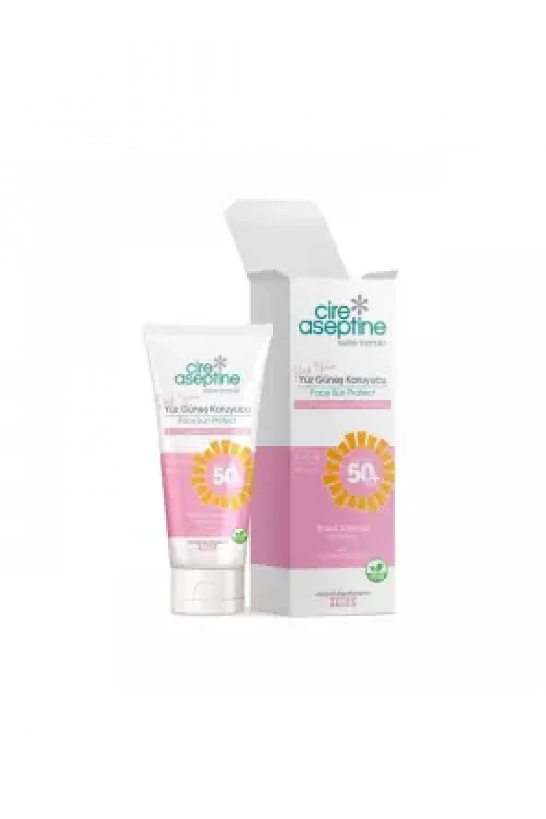Cire Aseptine Güneş Koruyucu Yüz Ton Dengeleyici SPF 50+ 50ml - Pink Shine
