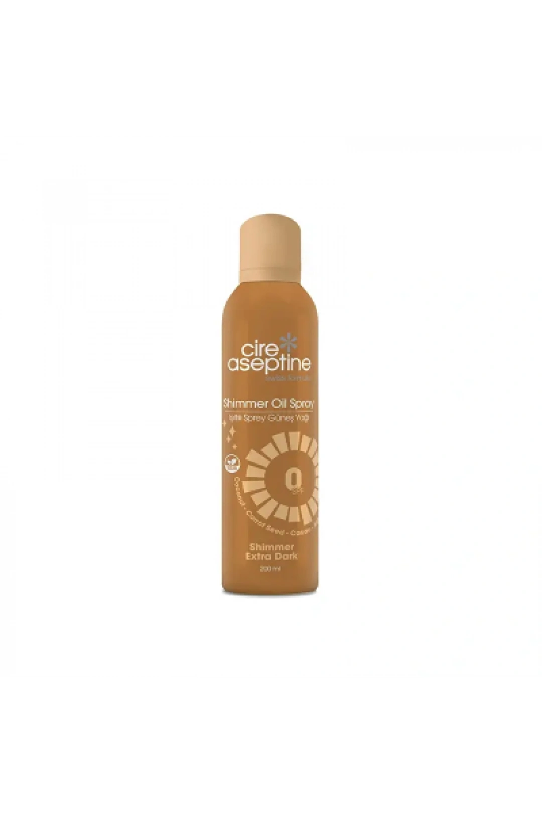Cire Aseptine Işıltılı Güneş Spreyi Spf0 200ml