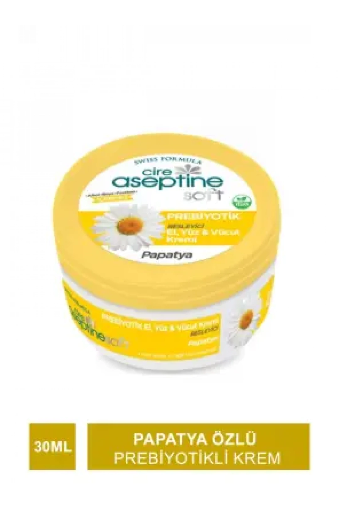 Cire Aseptine Soft Papatya Özlü Besleyici Prebiyotikli Krem 30 ml