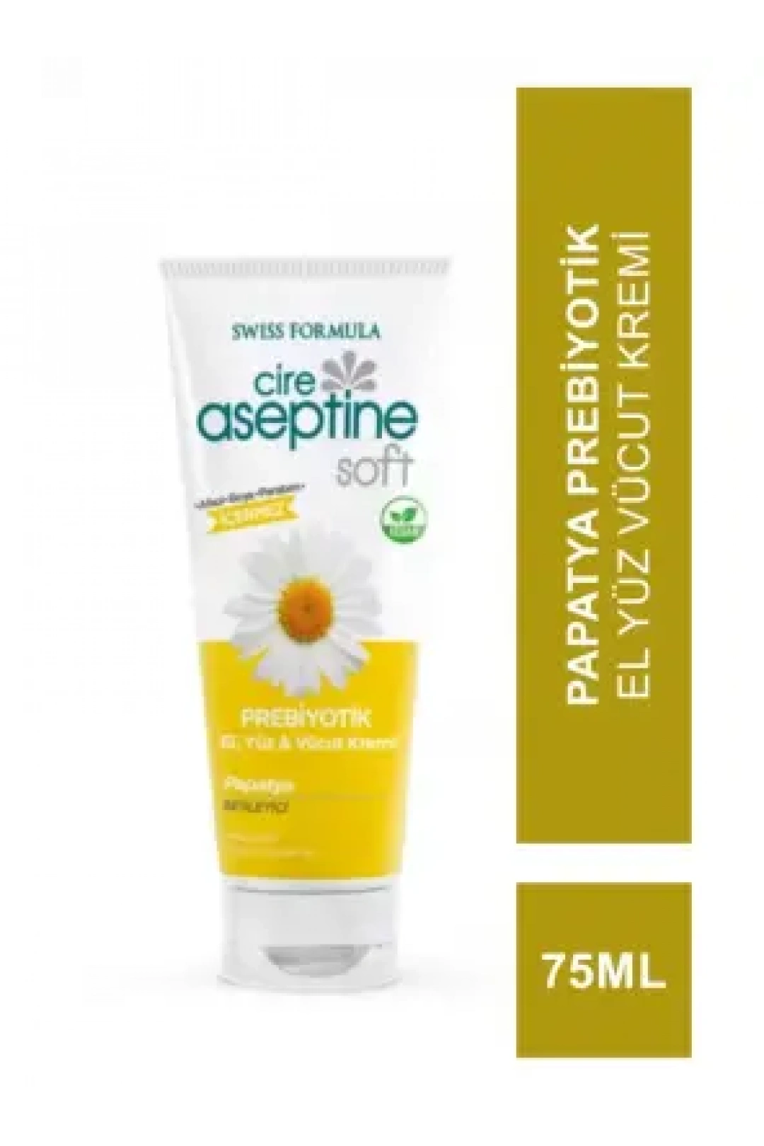 Cire Aseptine Soft Prebiyotik El Yüz Vücut Kremi Papatya 75 Ml