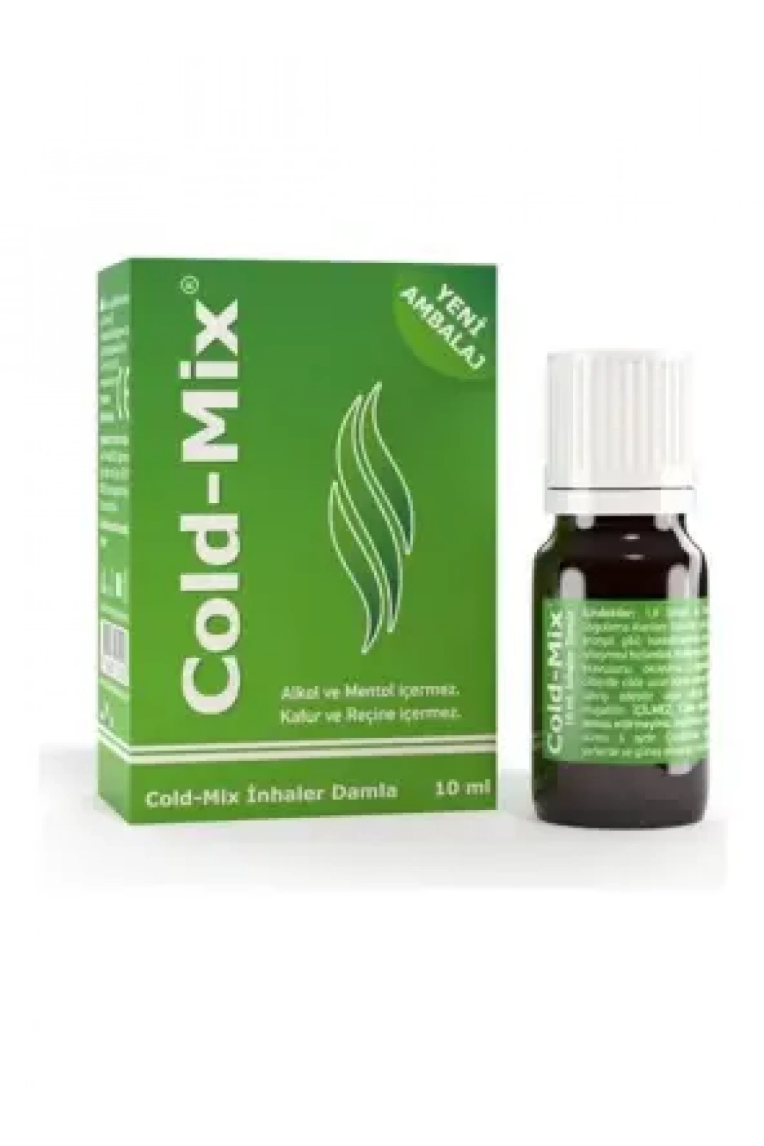 Cold Mix İnhaler Damla Yeşil 10 ml