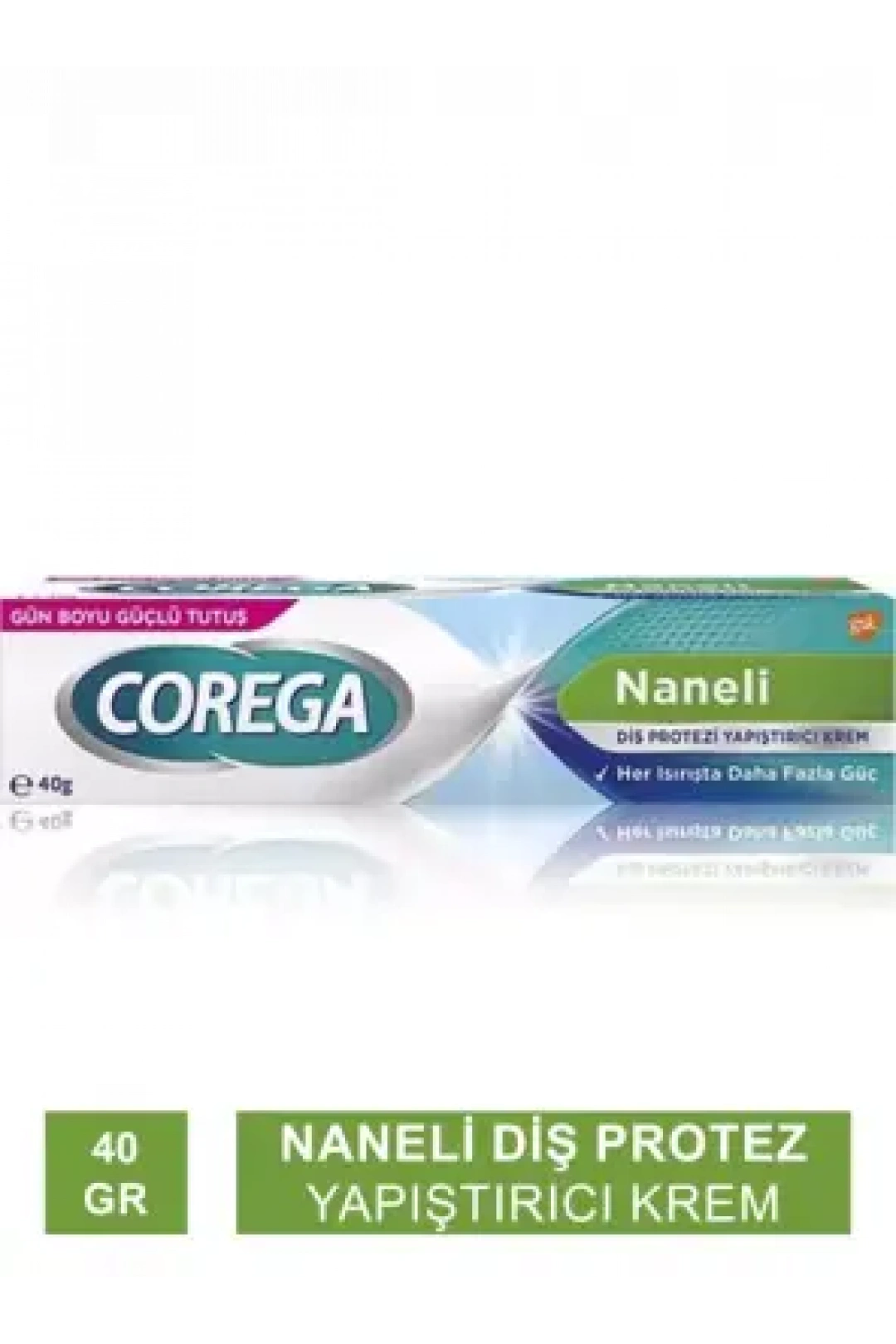 Corega Diş Protezi Yapıştırıcı Krem Naneli 40gr