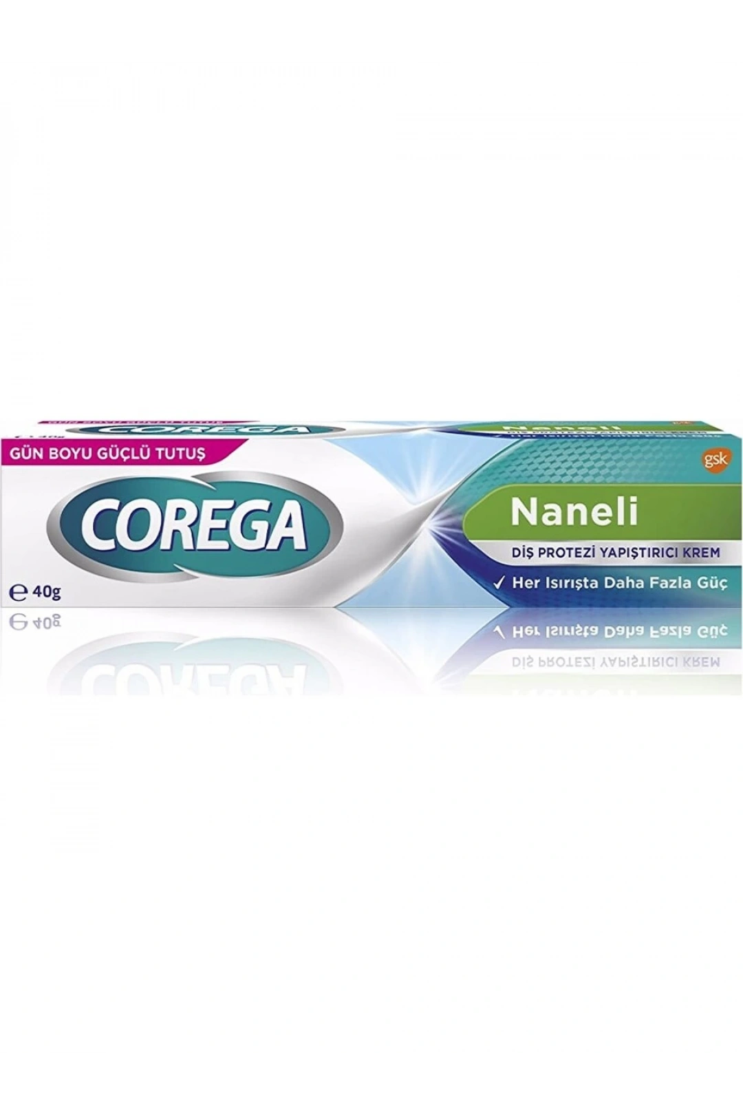 Corega Diş Protezi Yapıştırıcı Krem Naneli 40gr
