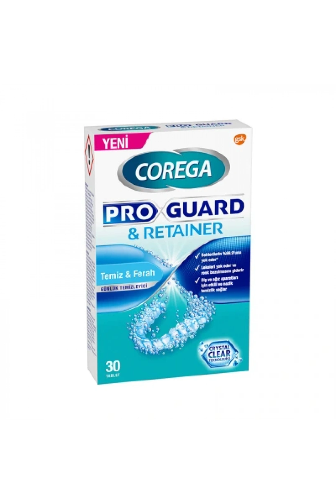 Corega Proguard Retainer Temizleyici 30 Tablet