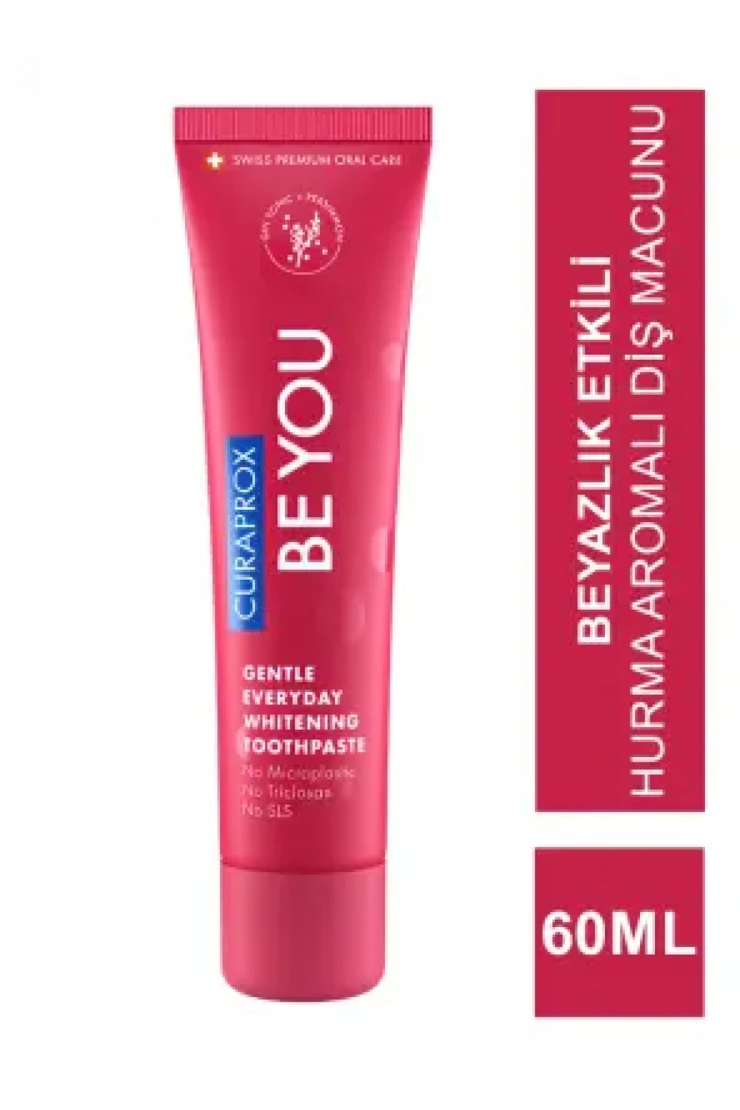 Curaprox Be You Beyazlatıcı - Gin Tonik - Hurma - Diş Macunu - Red 60 ml