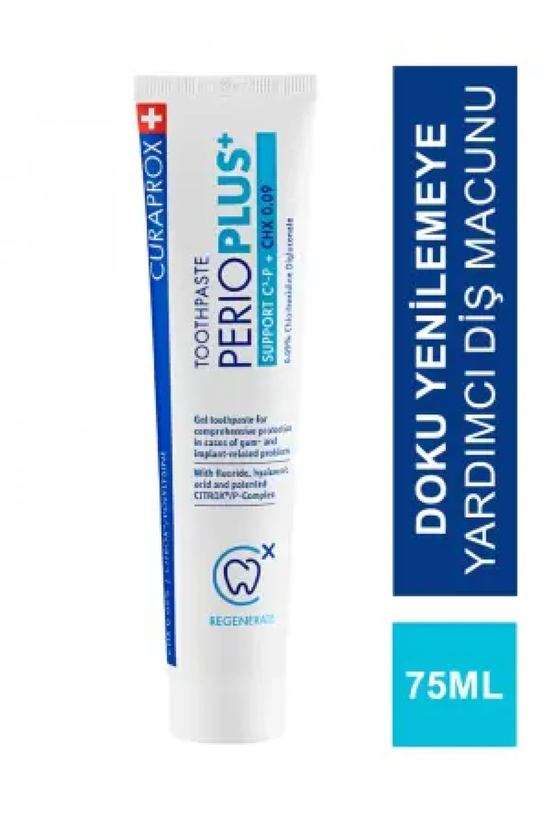 Curaprox Perioplus Chx 0.09 Diş Macunu 75 ml