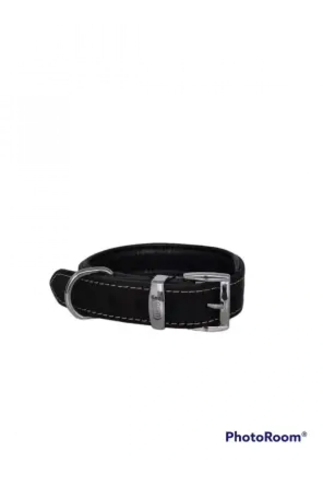 Daisy Klasik Deri Köpek Tasması L-3cm Siyah