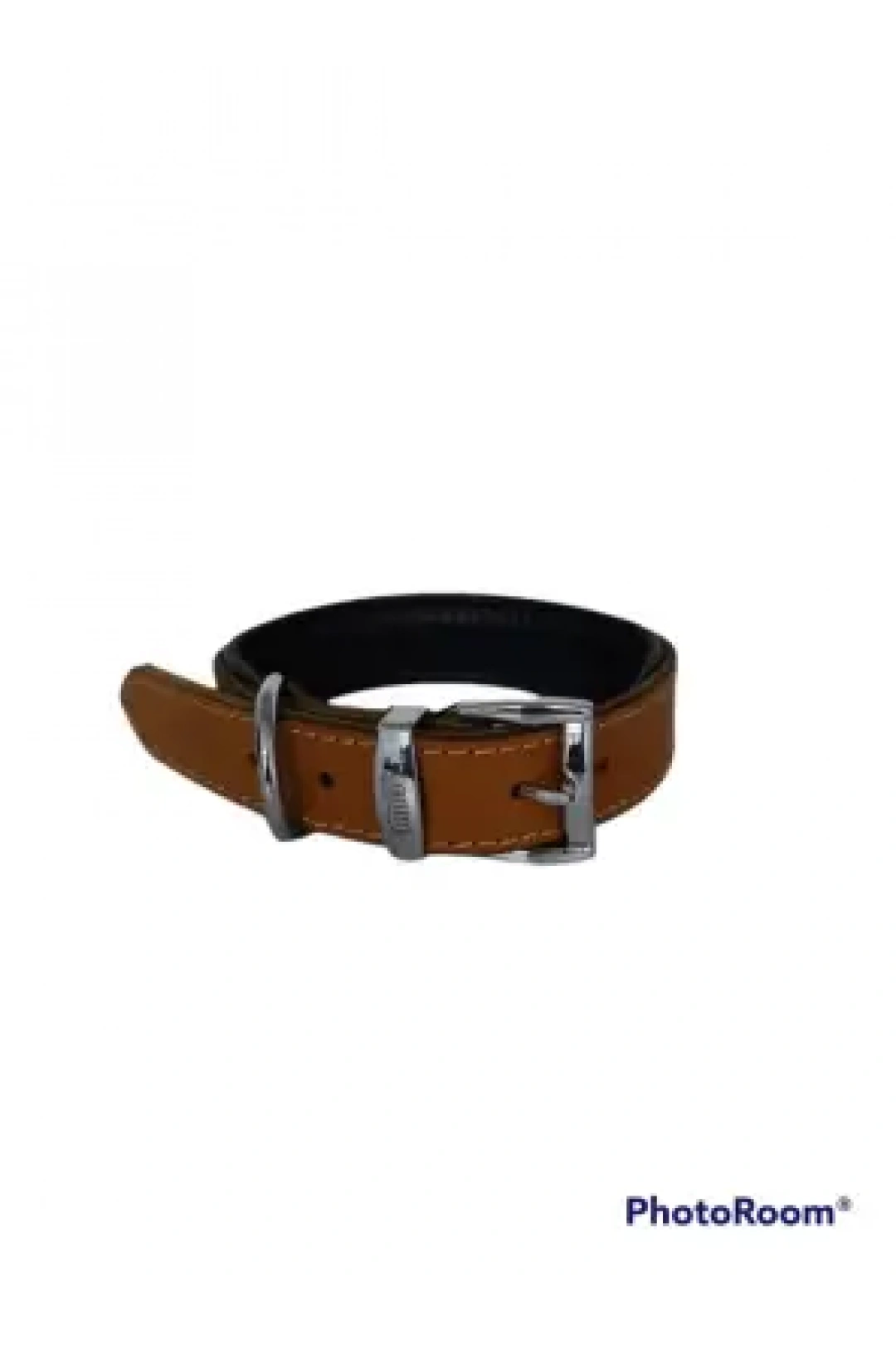 Daisy Klasik Deri Köpek Tasması S-2,5cm Taba