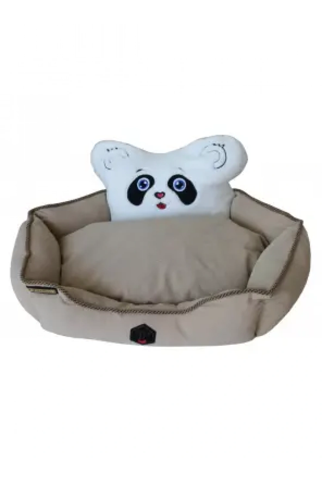 Daisy Panda Başlıklı Minderli Yatak