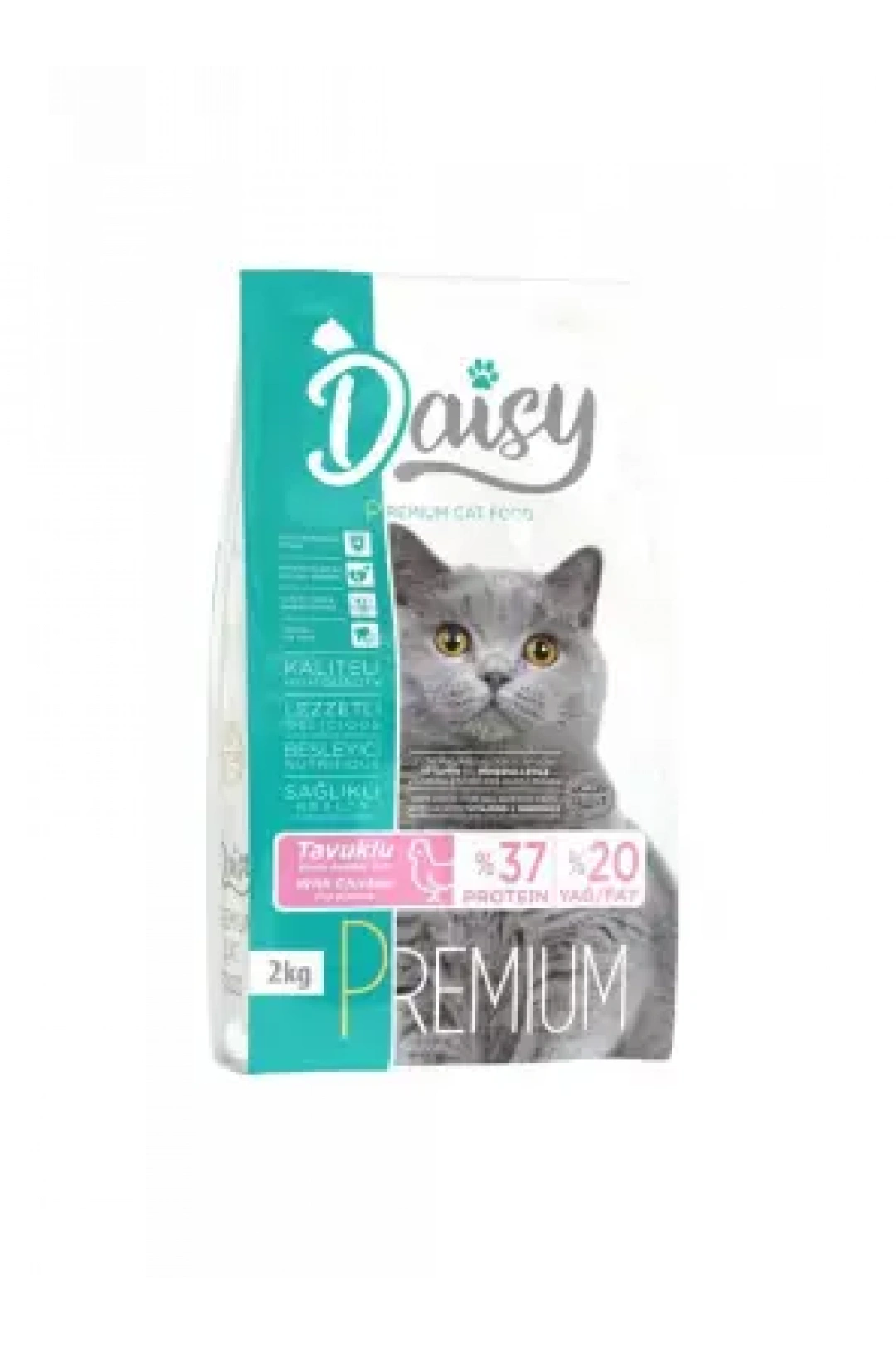 Daisy Premium Kitten Tavuk Etli Kedi Maması 2 Kg