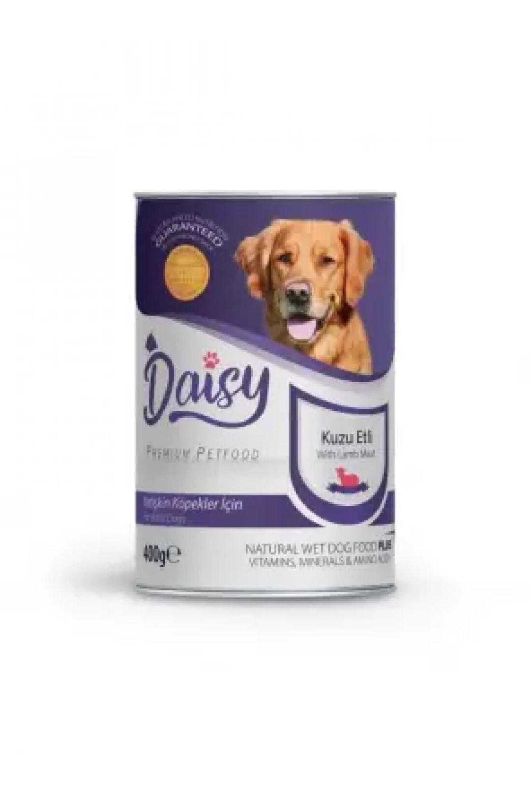 Daisy Premium Pet Kuzu Etli Yetişkin Köpek Konservesi 400 Gr
