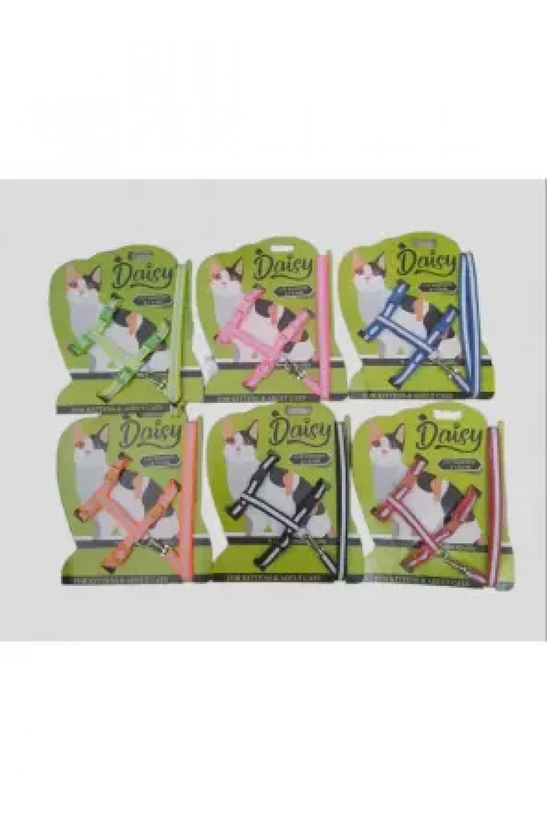 Daisy Reflektörlü Kedi Takım Bel Tasması