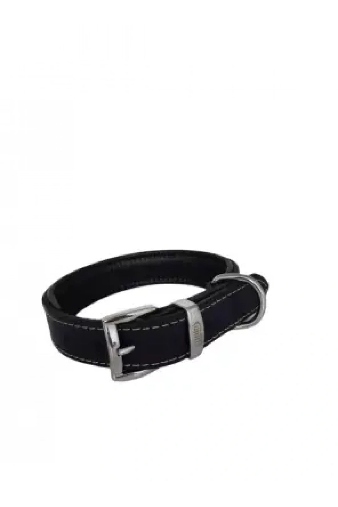 Daisy Yağlı Deri Köpek Tasması M-3cm Lacivert