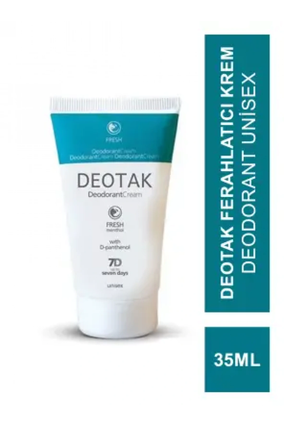 Deotak Fresh Ferahlatıcı Krem Deodorant Unisex 35ml