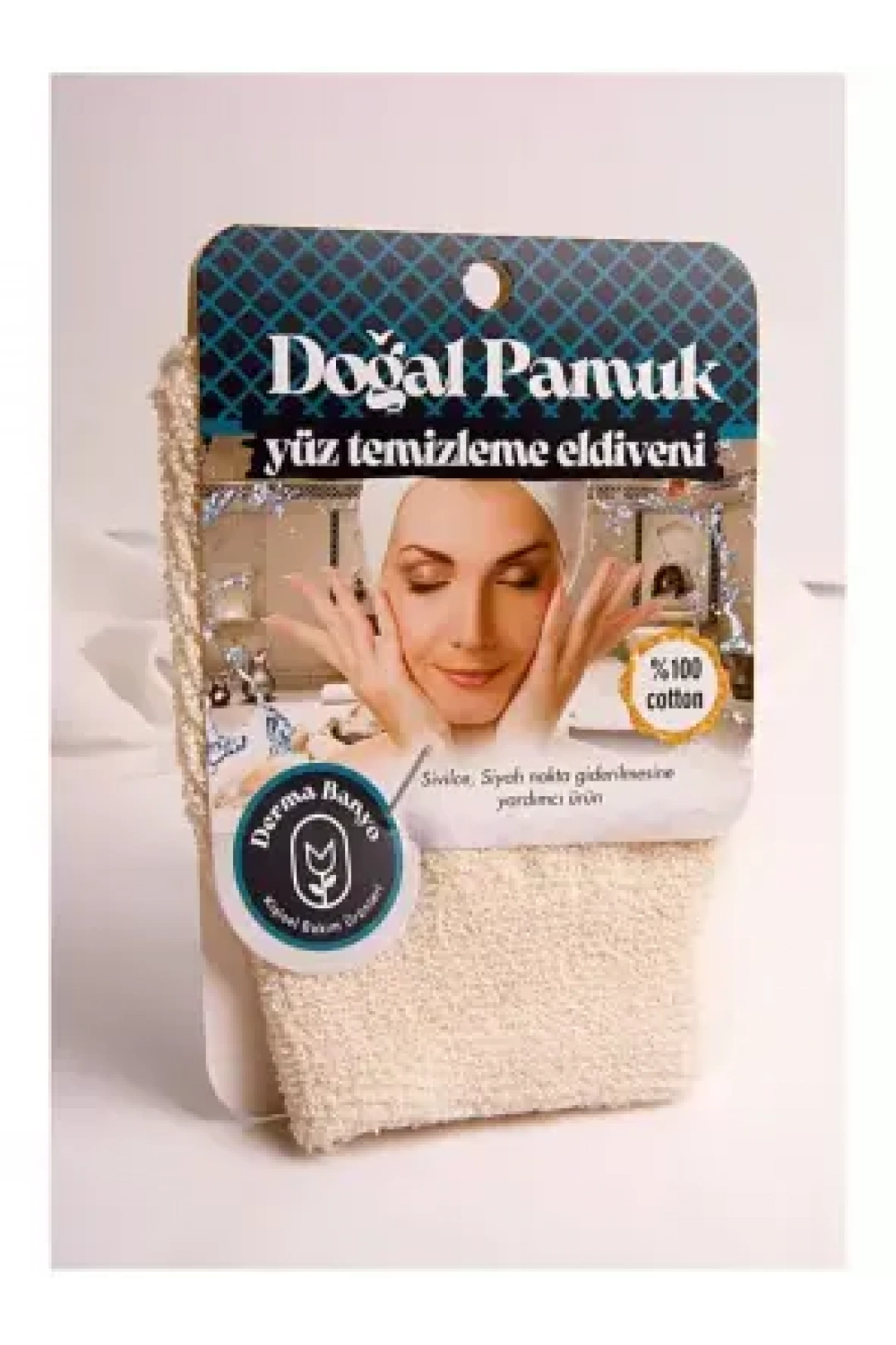 Derma Banyo Yüz Temizleme Eldiveni ( B3515 )