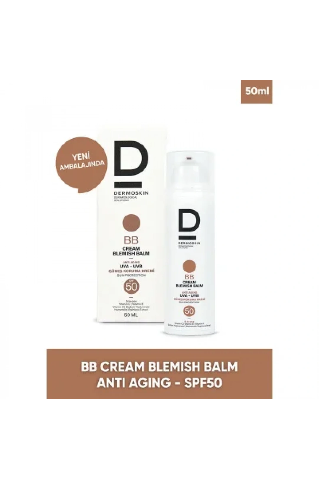 Dermoskin BB Cream SPF 50+ 50 ml