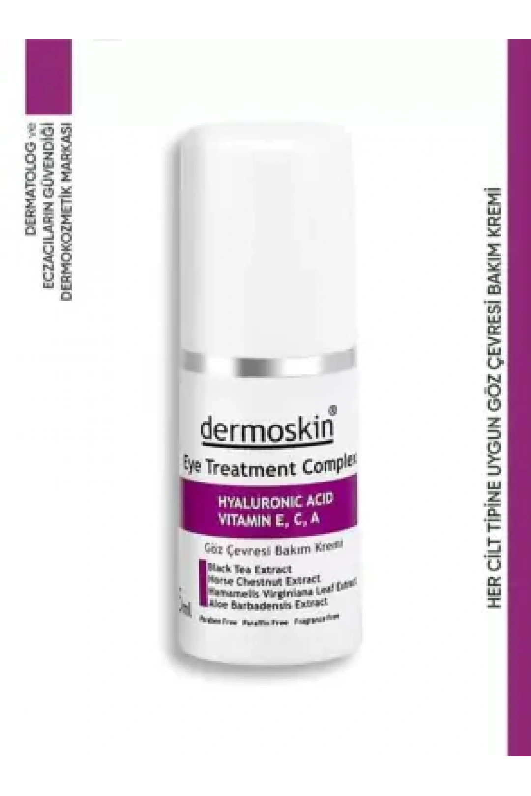 Dermoskin Eye Treatment Complex 15 ml Göz Çevresi Bakım Kremi