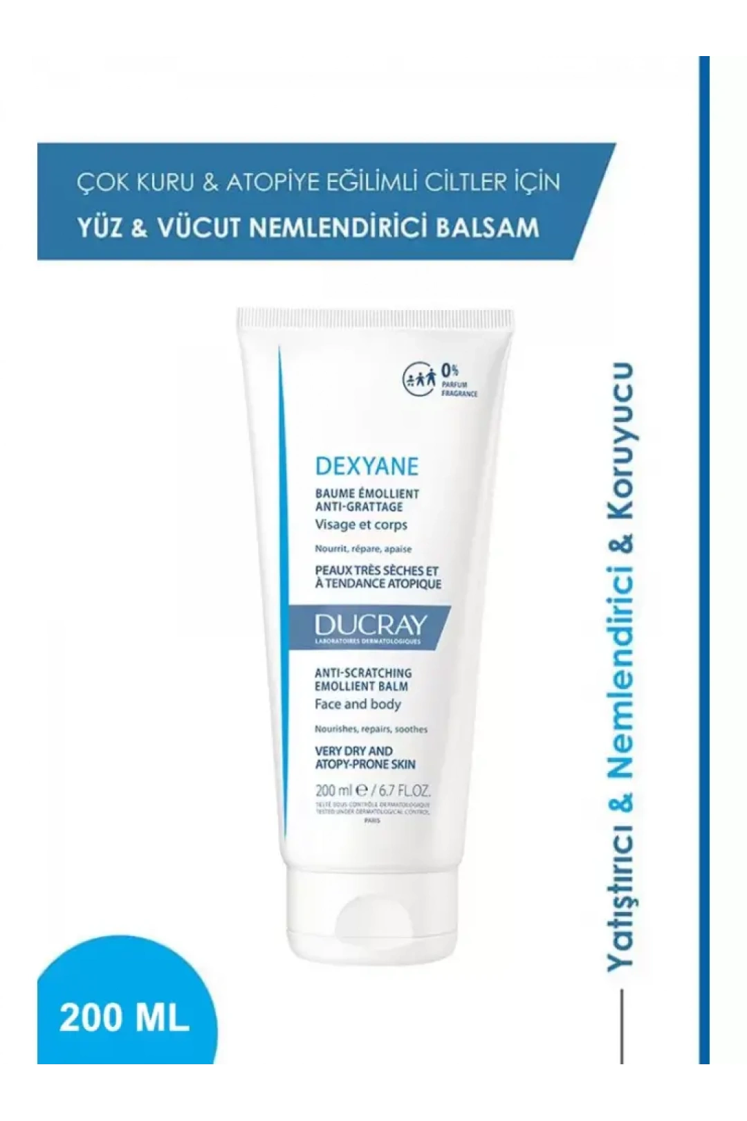 Ducray Dexyane Baume Cilt Bariyerini Beslemeye ve Onarmaya Yardımcı Balsam