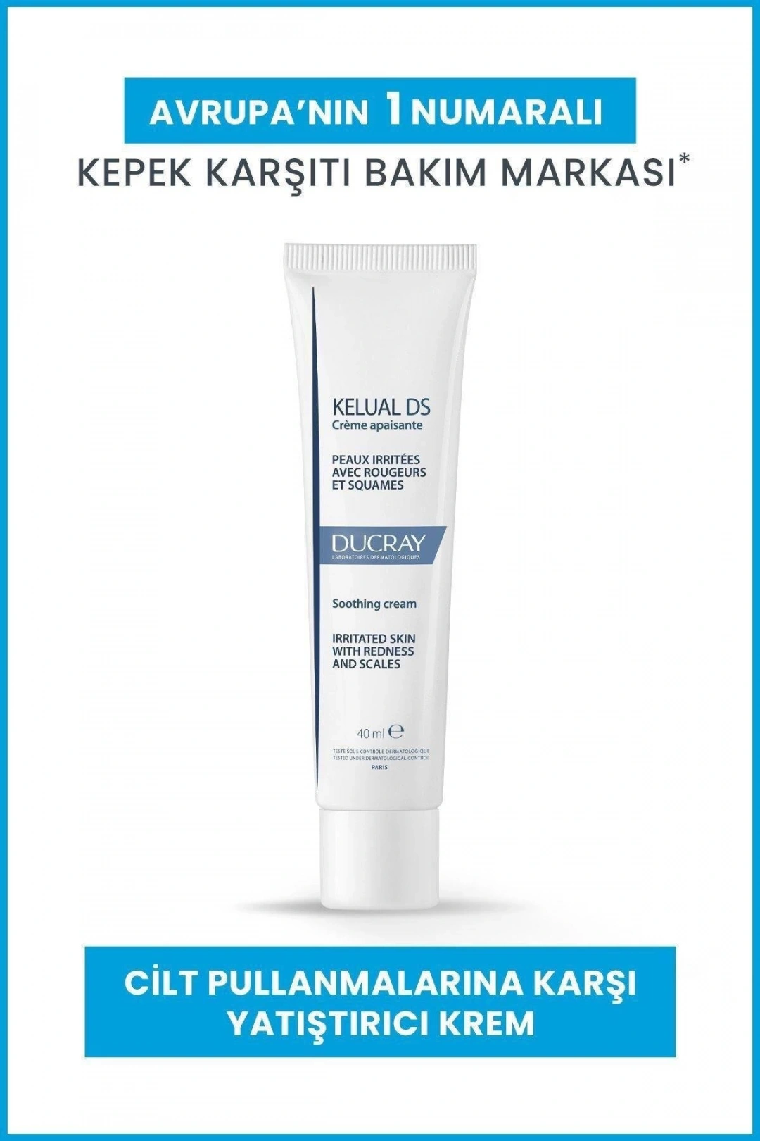 Ducray Kelual DS Creme Cilt Pullanmalarına Karşı Yatıştırıcı Krem 40ml