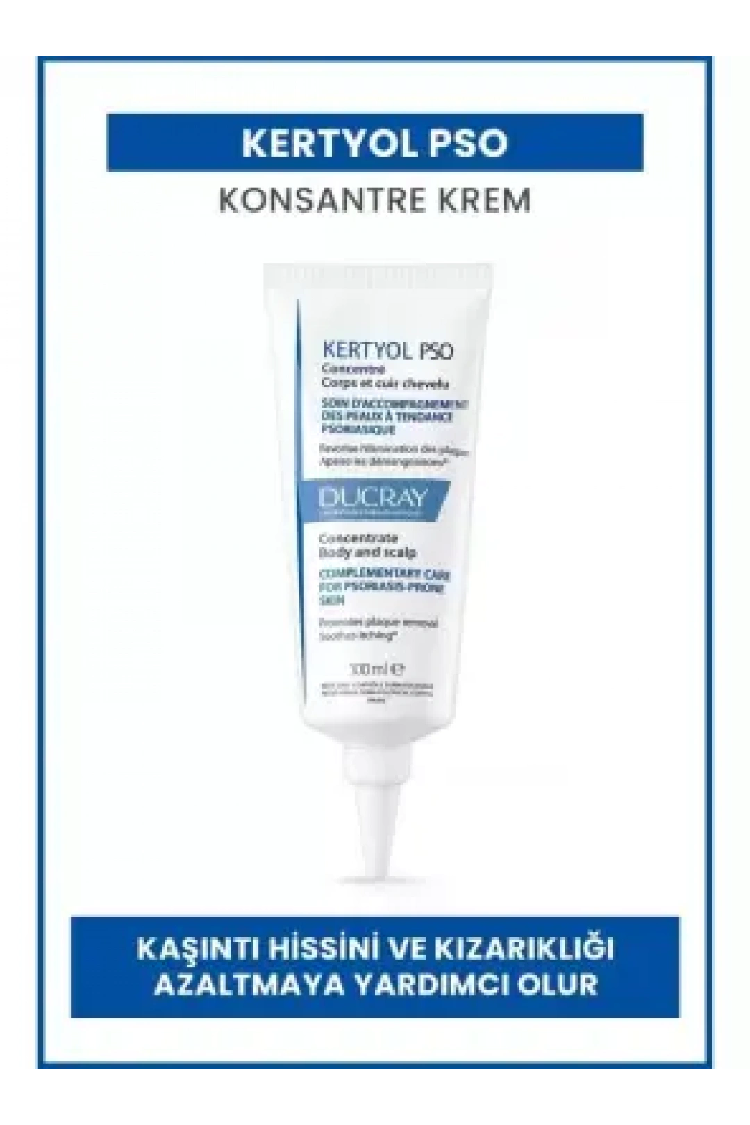 Ducray Kertyol PSO Yoğun Pullanma Karşıtı Konsantre Krem 100 ml