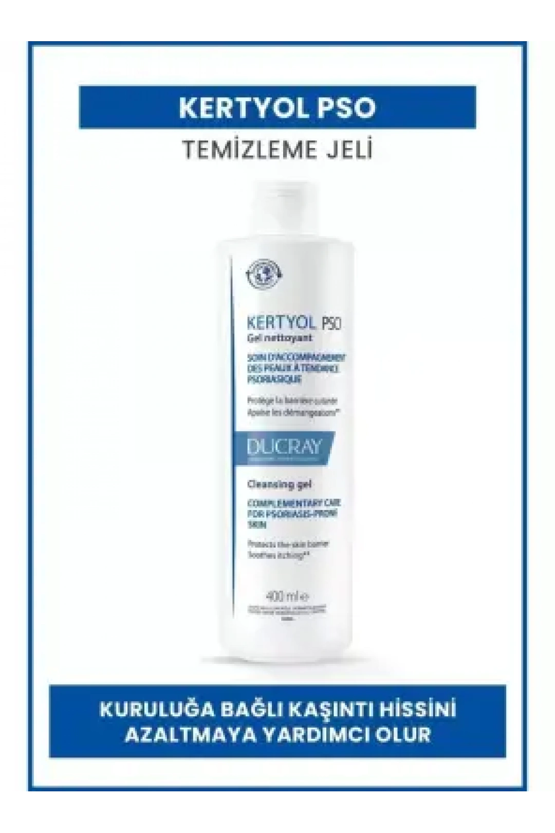 Ducray Kertyol Pso Yoğun Pullanma Karşıtı Temizleme Jeli 400ml