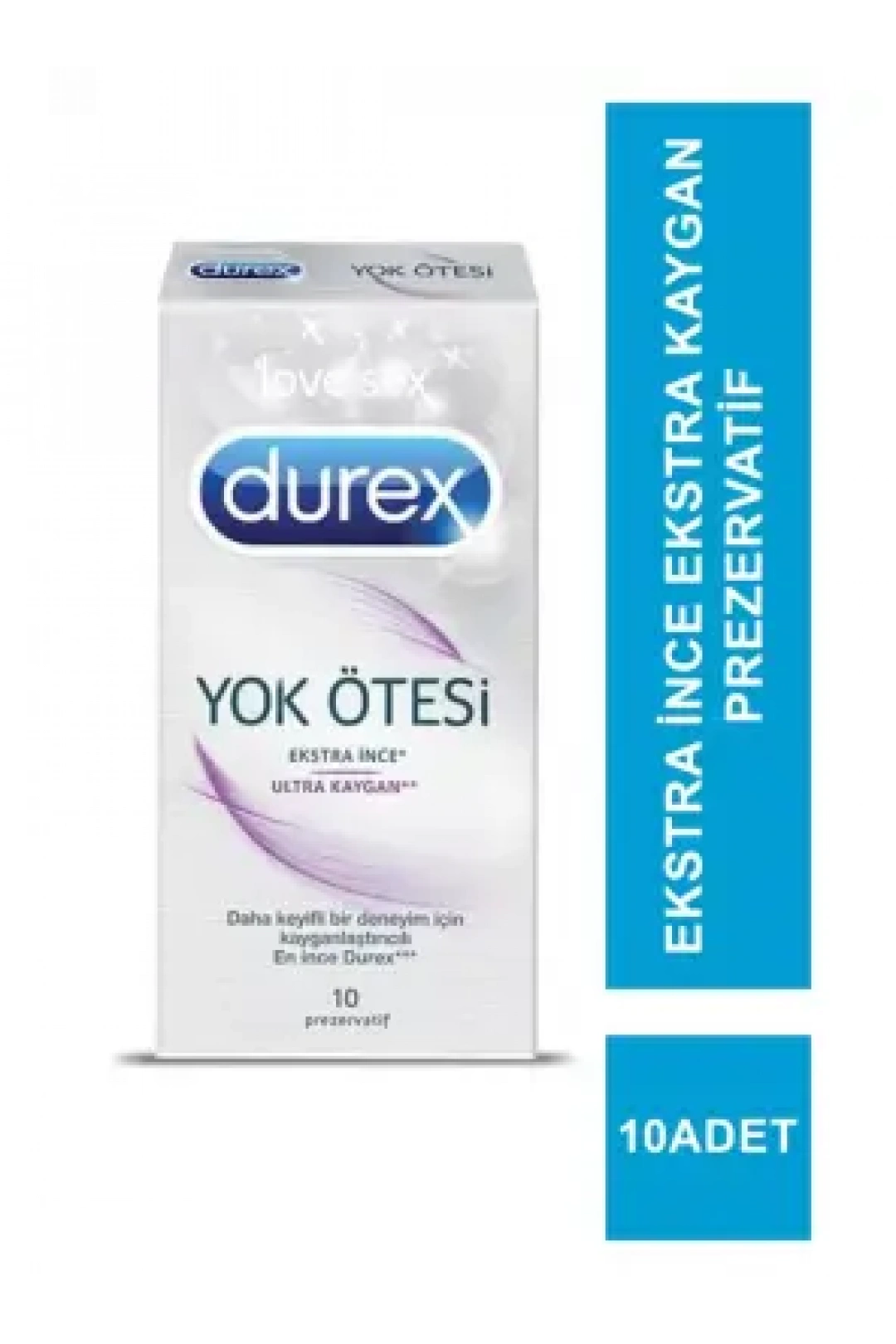 Durex Yok Ötesi Ekstra İnce Ultra Kaygan 10lu Prezervatif