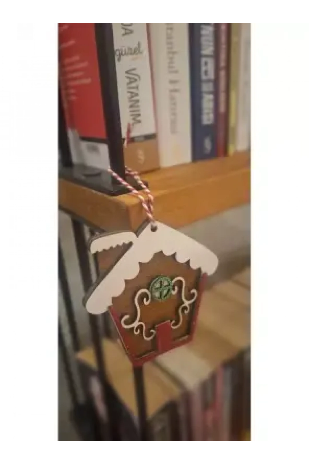 Ebruli Sanat Tasarım 3’lü Yılbaşı Çam Ağacı Süsleri