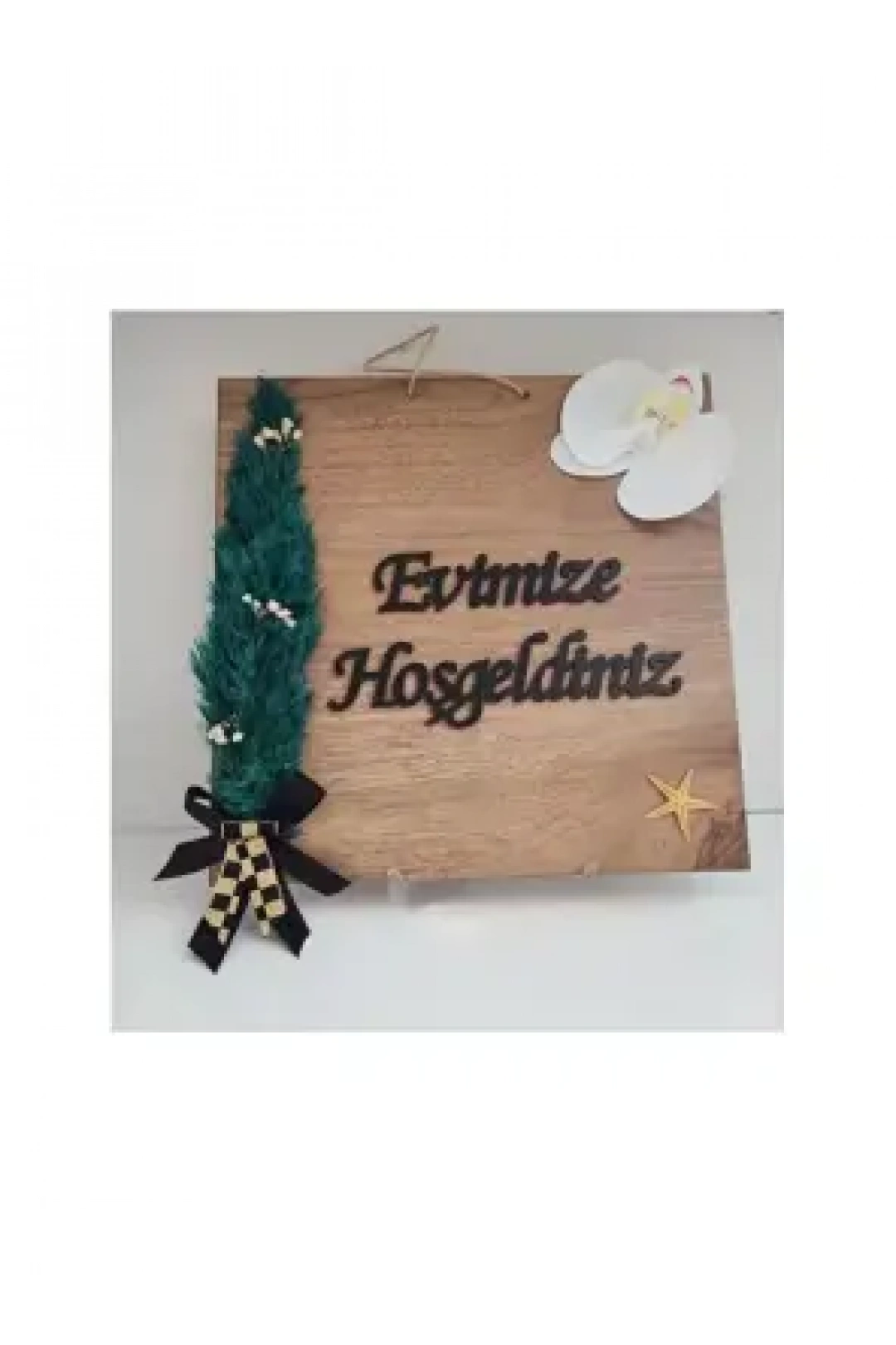 Ebruli Sanat Tasarım  Evimize Hoşgeldiniz  Kapı Süsü