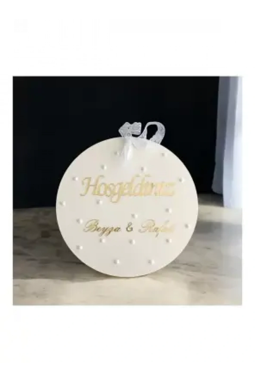 Ebruli Sanat Tasarım Gelin Evi Kapı Süsü