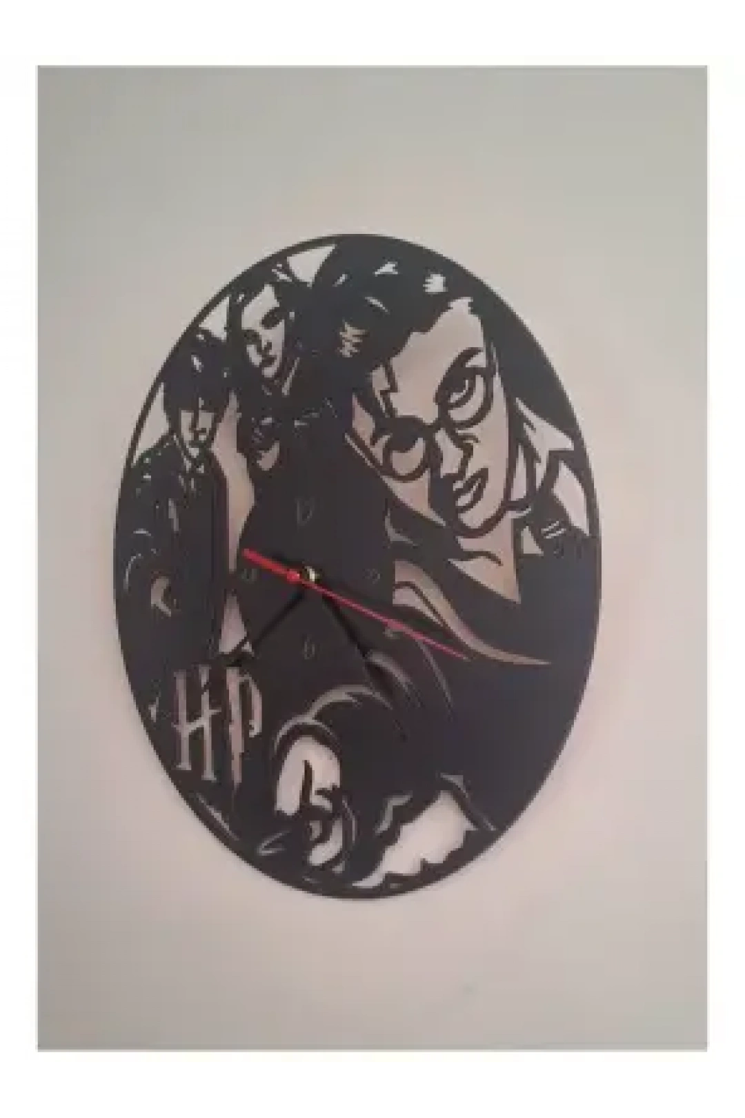 Ebruli Sanat Tasarım Harry Potter Dekoratif Duvar Saati