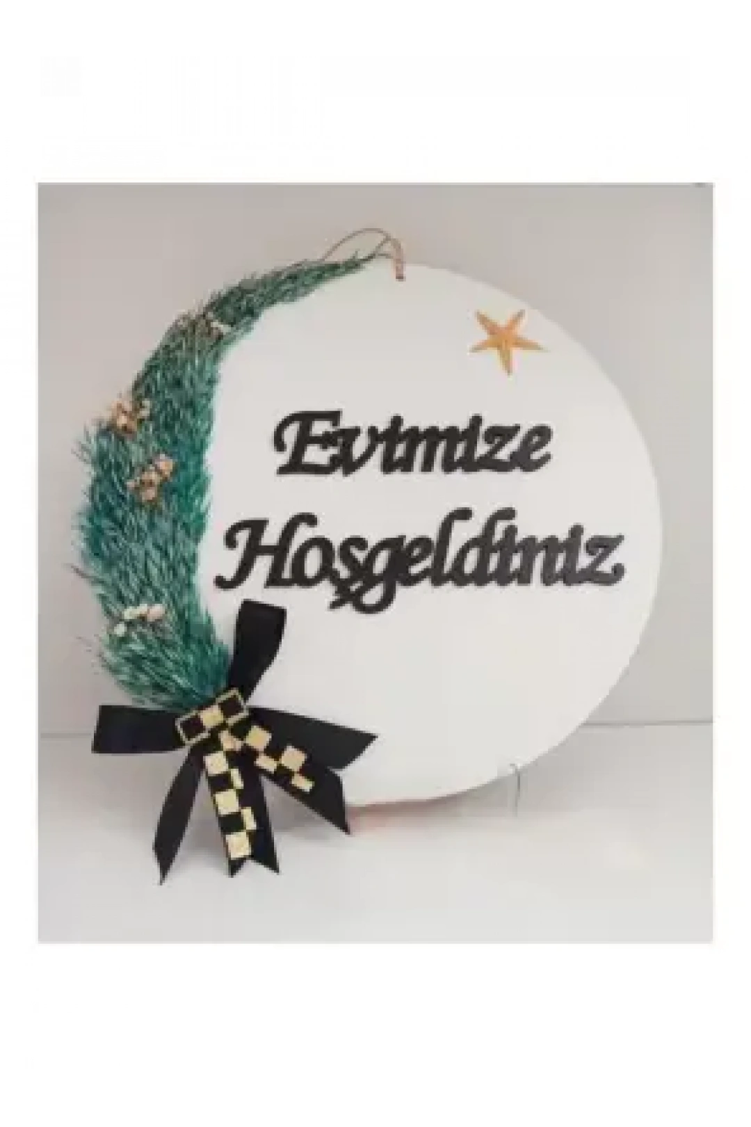 Ebruli Sanat Tasarım Hoşgeldin Kapı Süsü