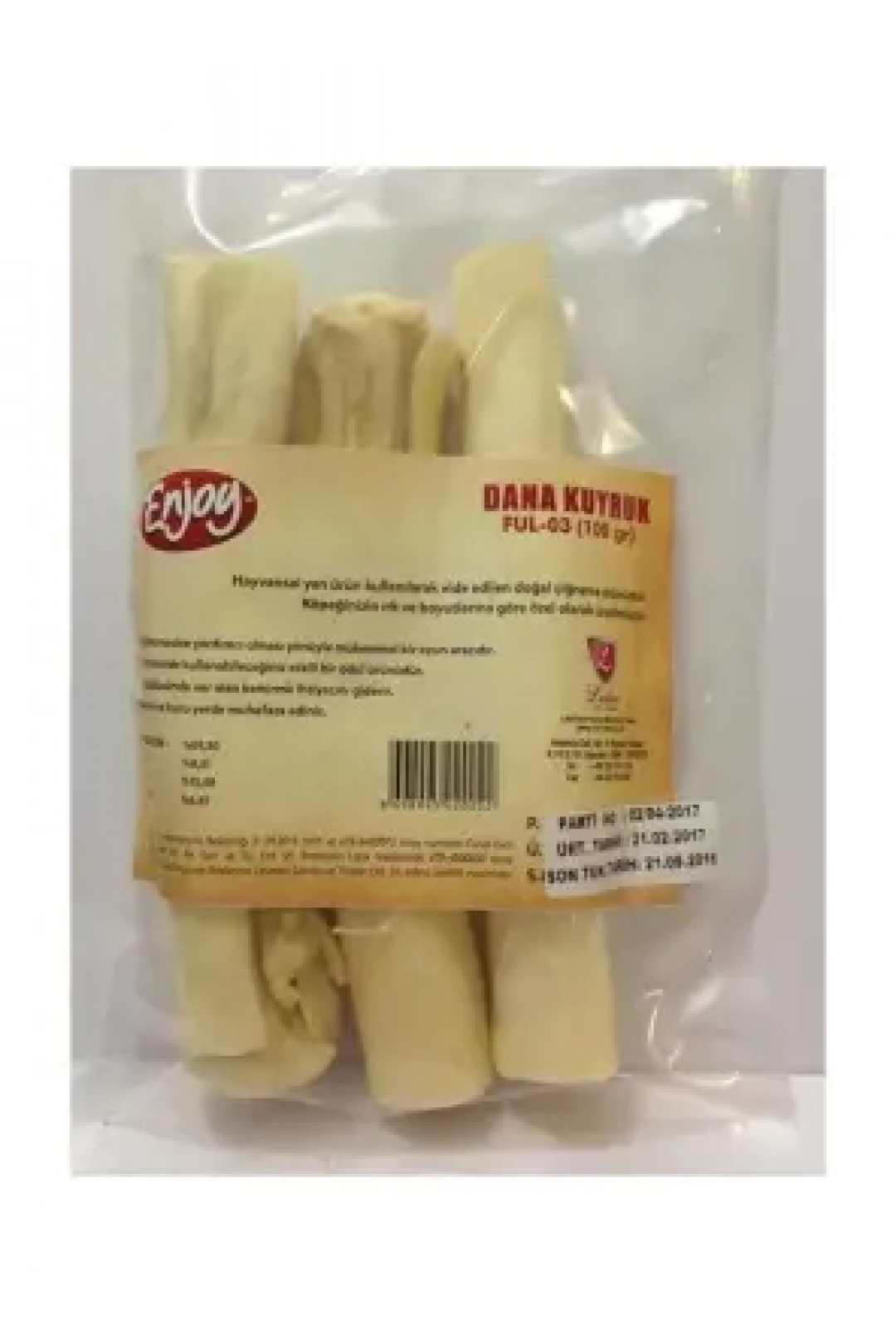 Enjoy Dana Kuyruk Köpek Ödülü 100 Gr