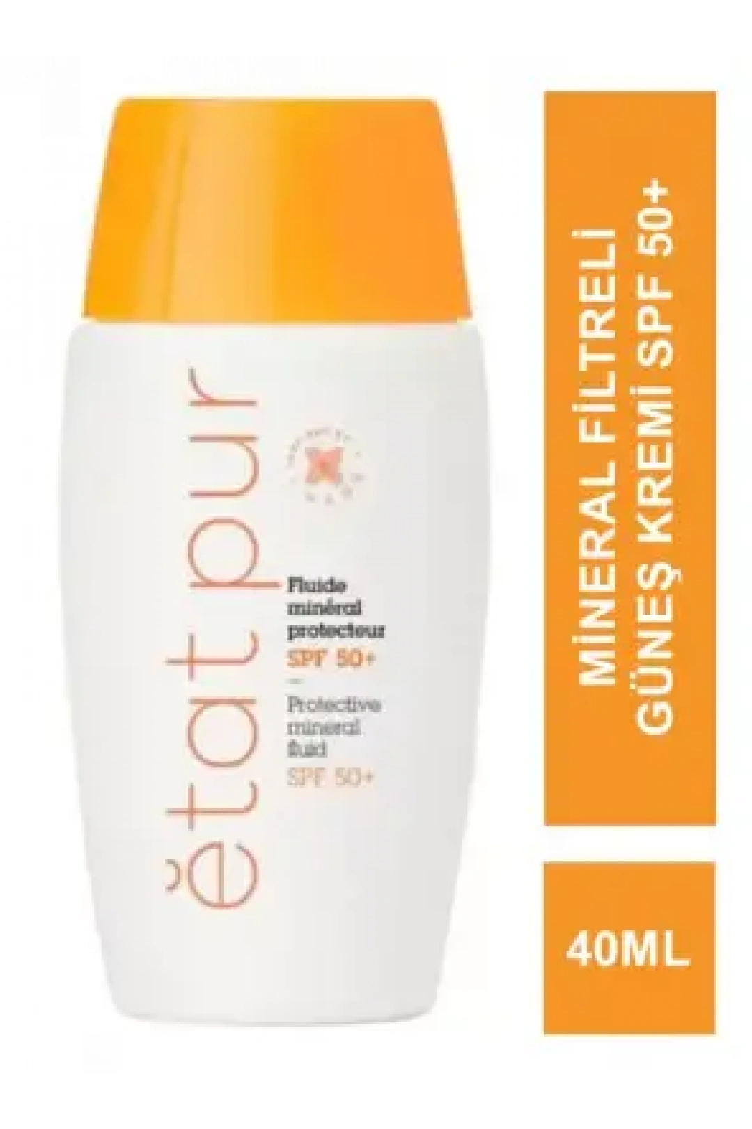 Etat Pur Protective Mineral Fluid Spf50 - Mineral Filtreli Güneş Kremi - 40ml