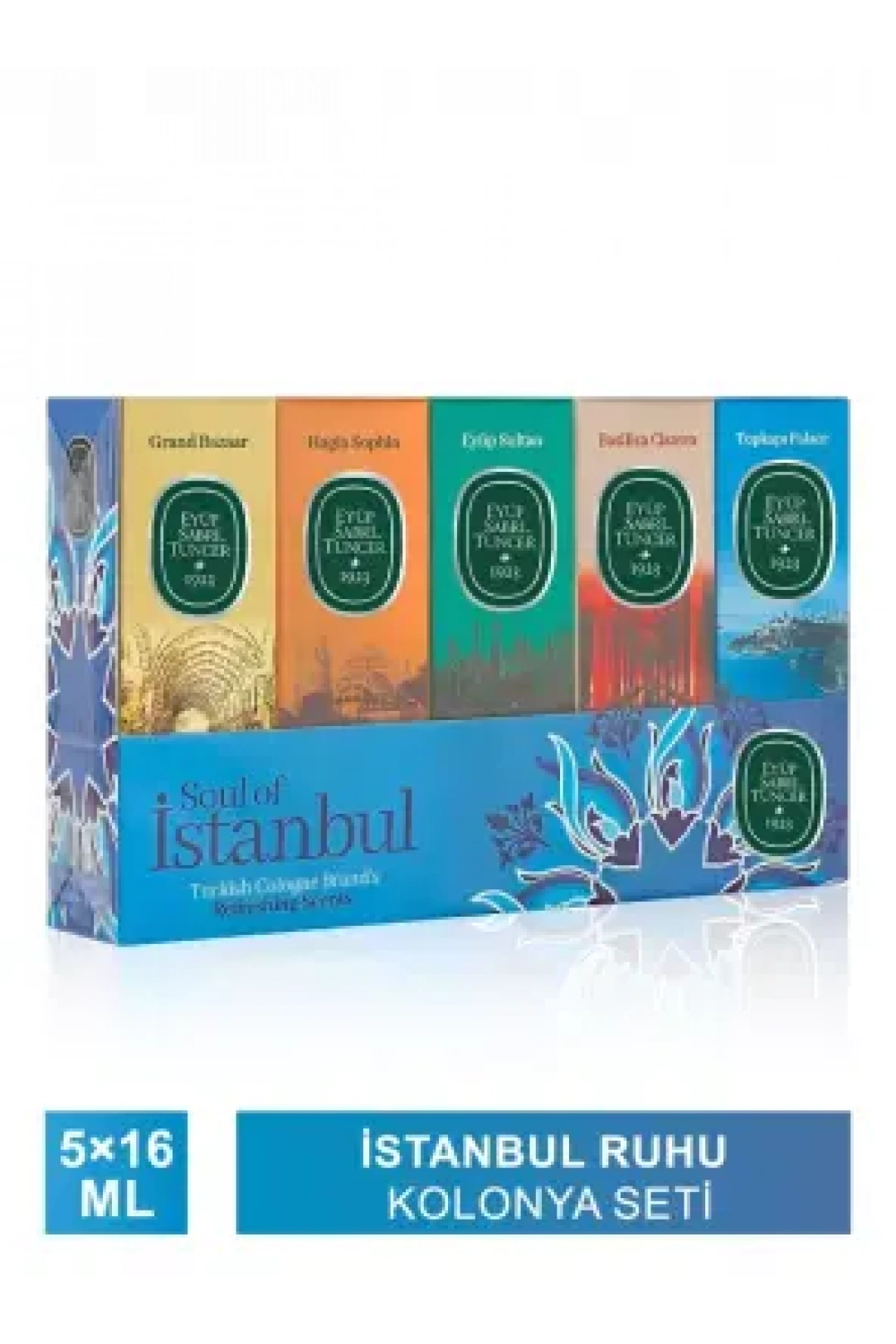Eyüp Sabri Tuncer 5li 16 ml Kolonya - Soul of İstanbul