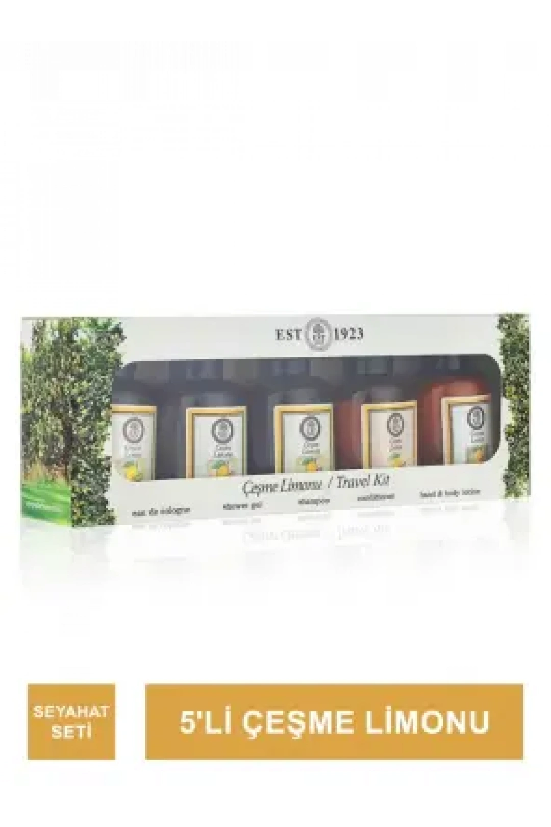 Eyüp Sabri Tuncer Çeşme Limonu 5li Seyahat Seti