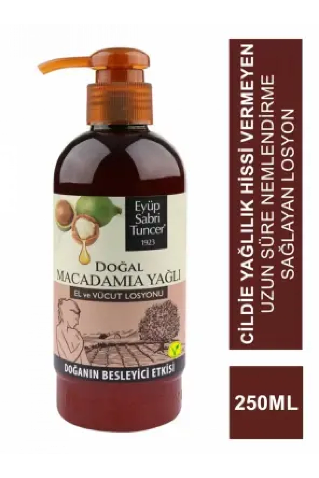 Eyüp Sabri Tuncer Doğal Macadamia Yağlı El ve Vücut Losyonu 250 ml