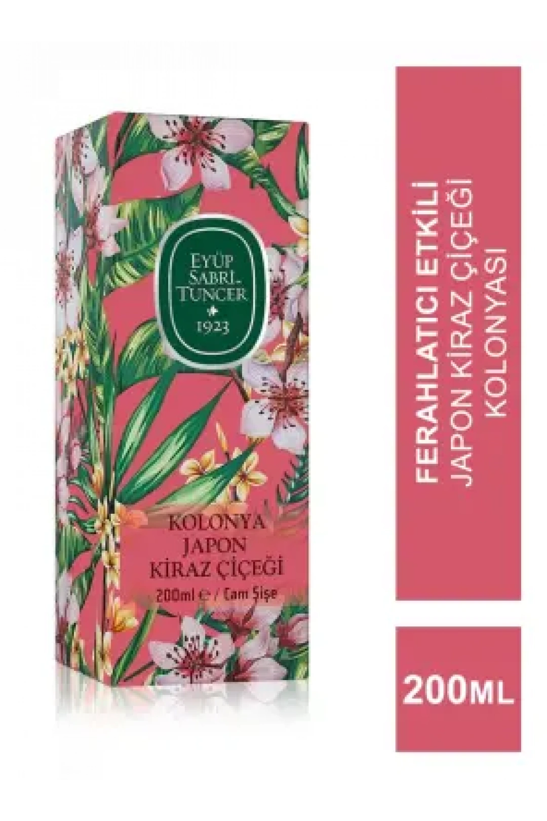 Eyüp Sabri Tuncer Japon Kiraz Çiçeği Kolonya Cam Şişe 200 ml