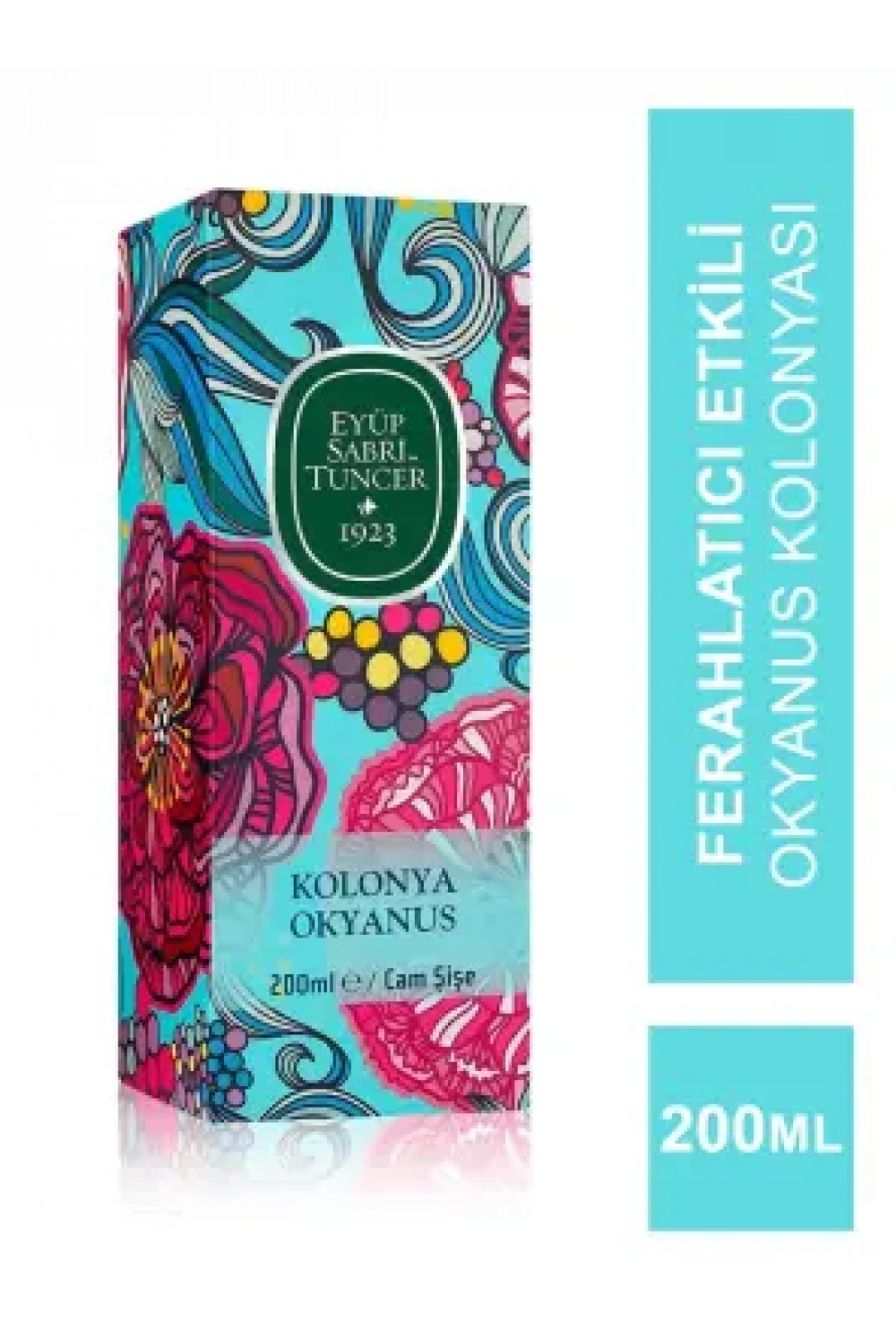 Eyüp Sabri Tuncer Okyanus Kolonya Cam Şişe 200 ml