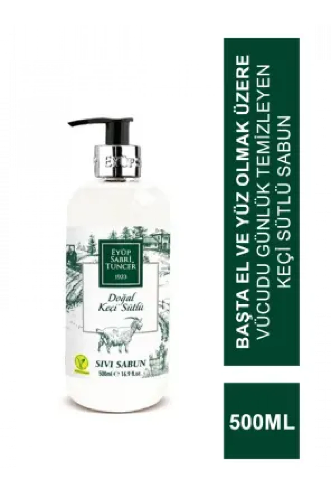 Eyüp Sabri Tuncer Sıvı Sabun Doğal Keçi Sütlü 500 Ml