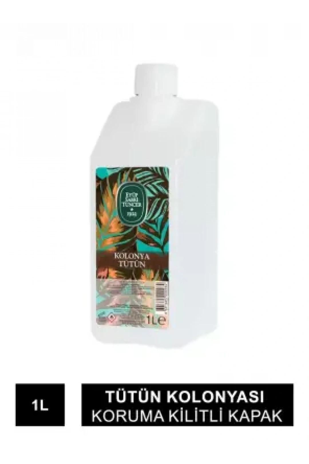 Eyüp Sabri Tuncer Tütün Kolonyası 1 lt - Koruma Kilitli Kapak