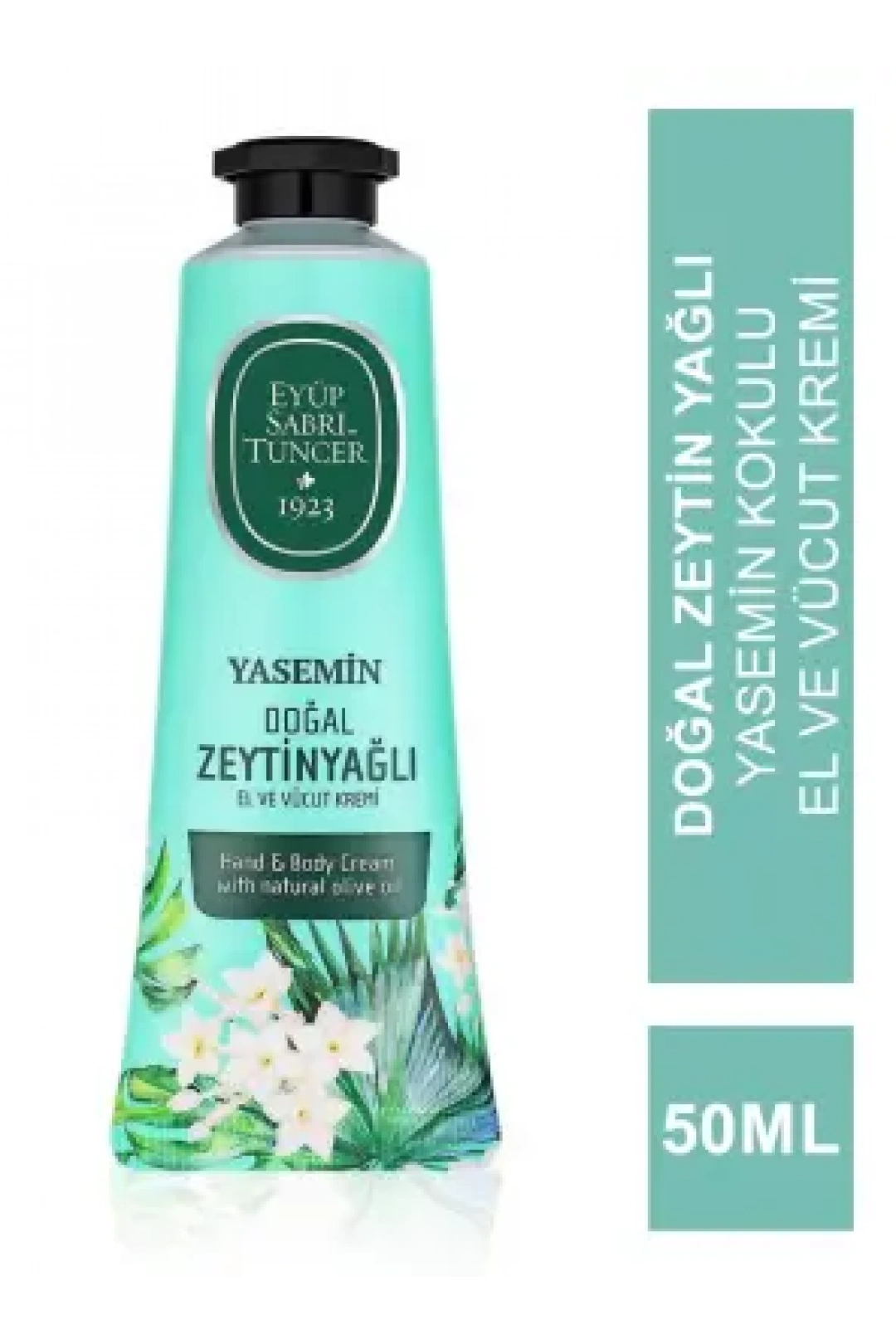 Eyüp Sabri Tuncer Yasemin Doğal Zeytinyağlı El ve Vücut Kremi 50 ml