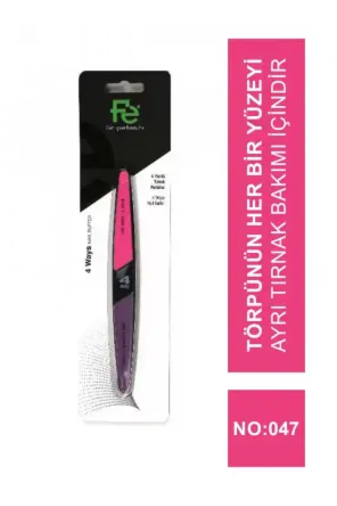 Fe 4 Yönlü Tırnak Parlatıcı No : 047