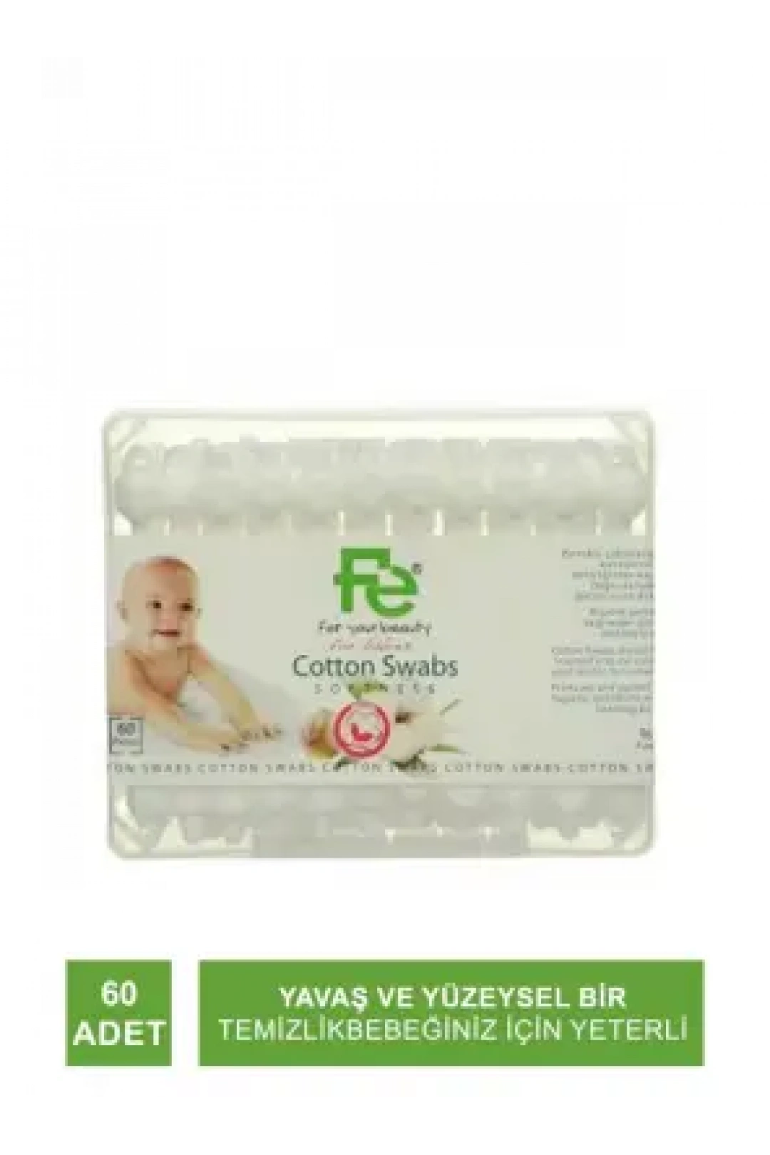 Fe Kulak Çubuğu  Bebek 60 Adet