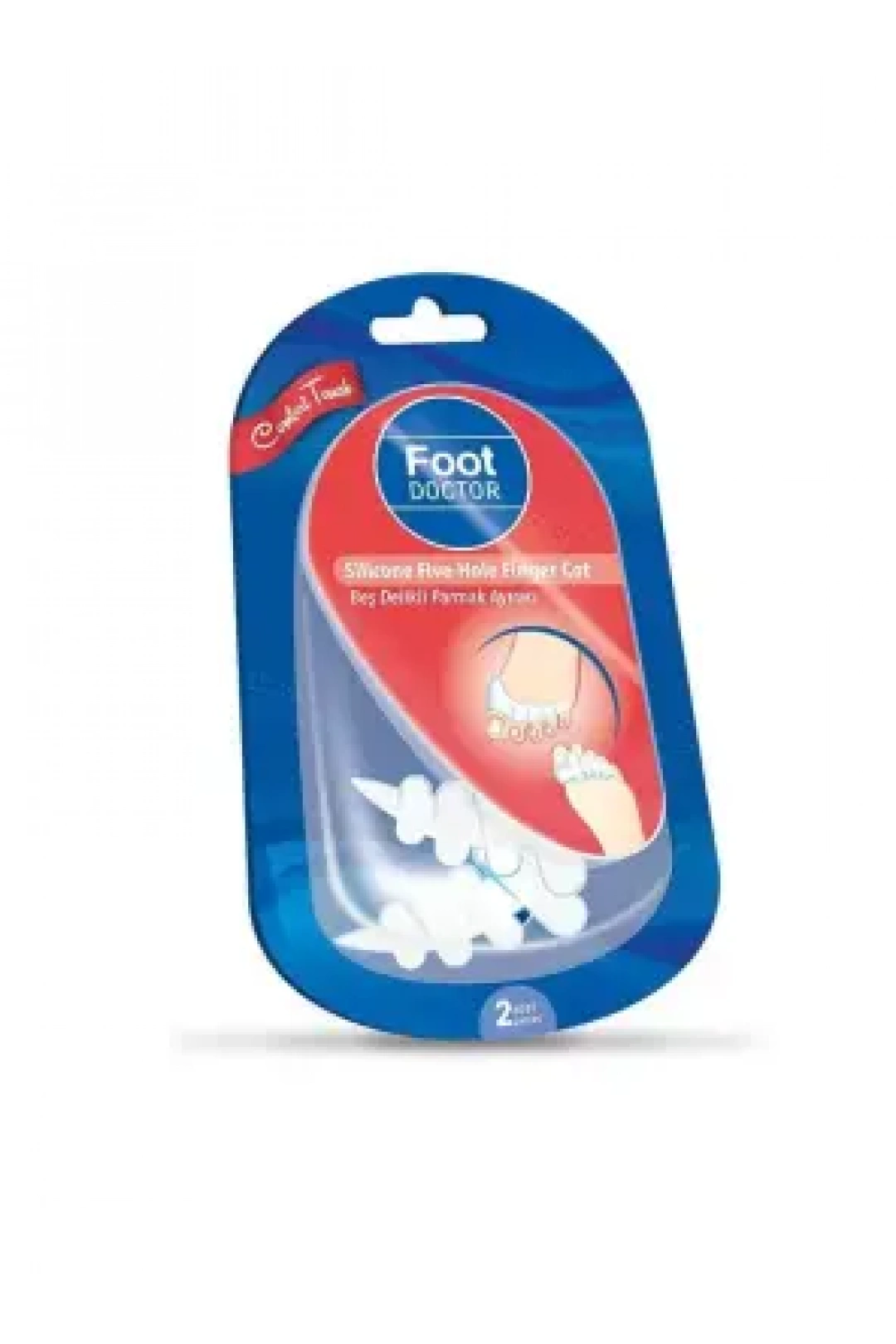 Foot Doctor Beş Delikli Parmak Ayırıcı 2 Adet ( FD.0004 )