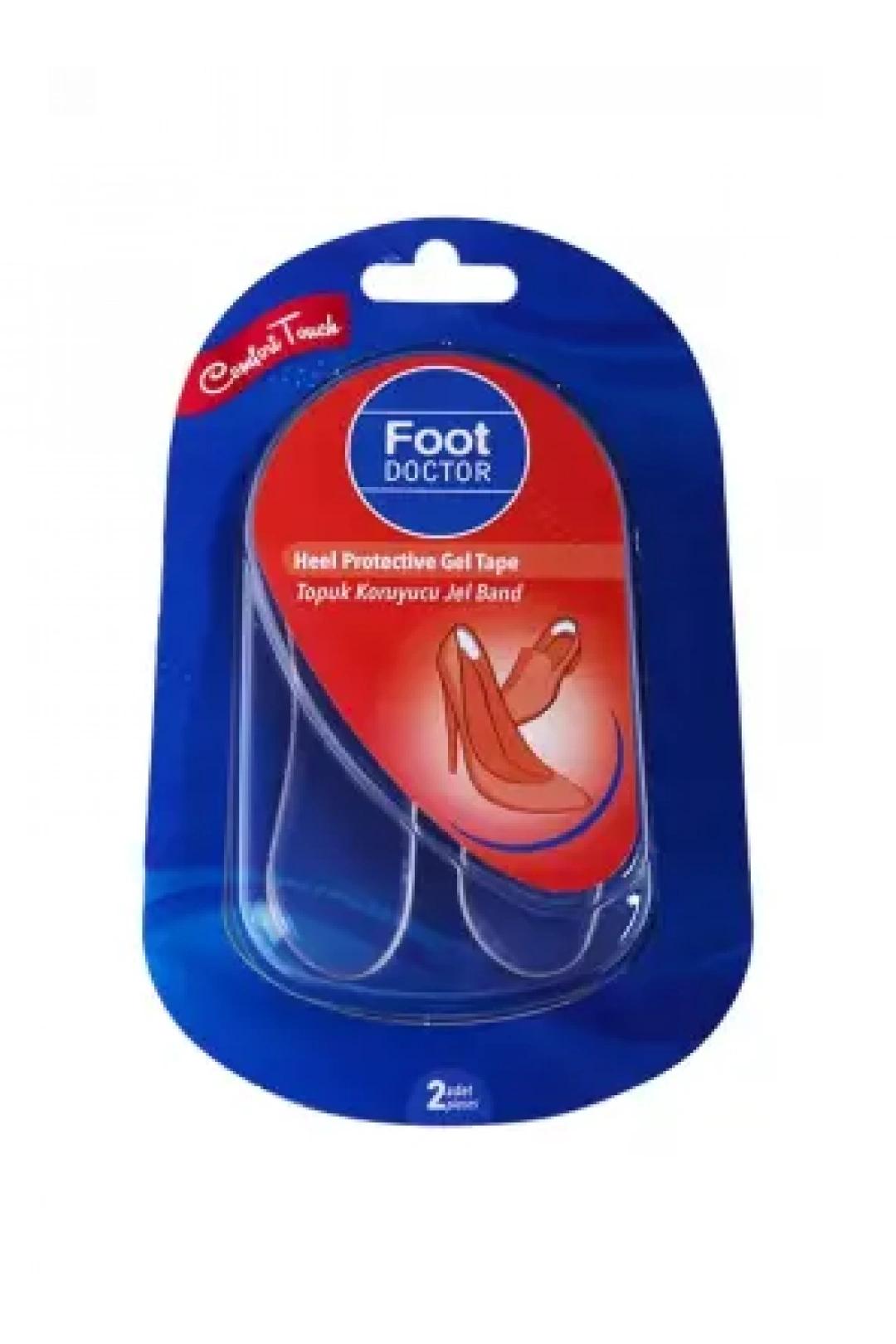 Foot Doctor Topuk Koruyucu Jel Bant 2 Adet ( FD.0025 )