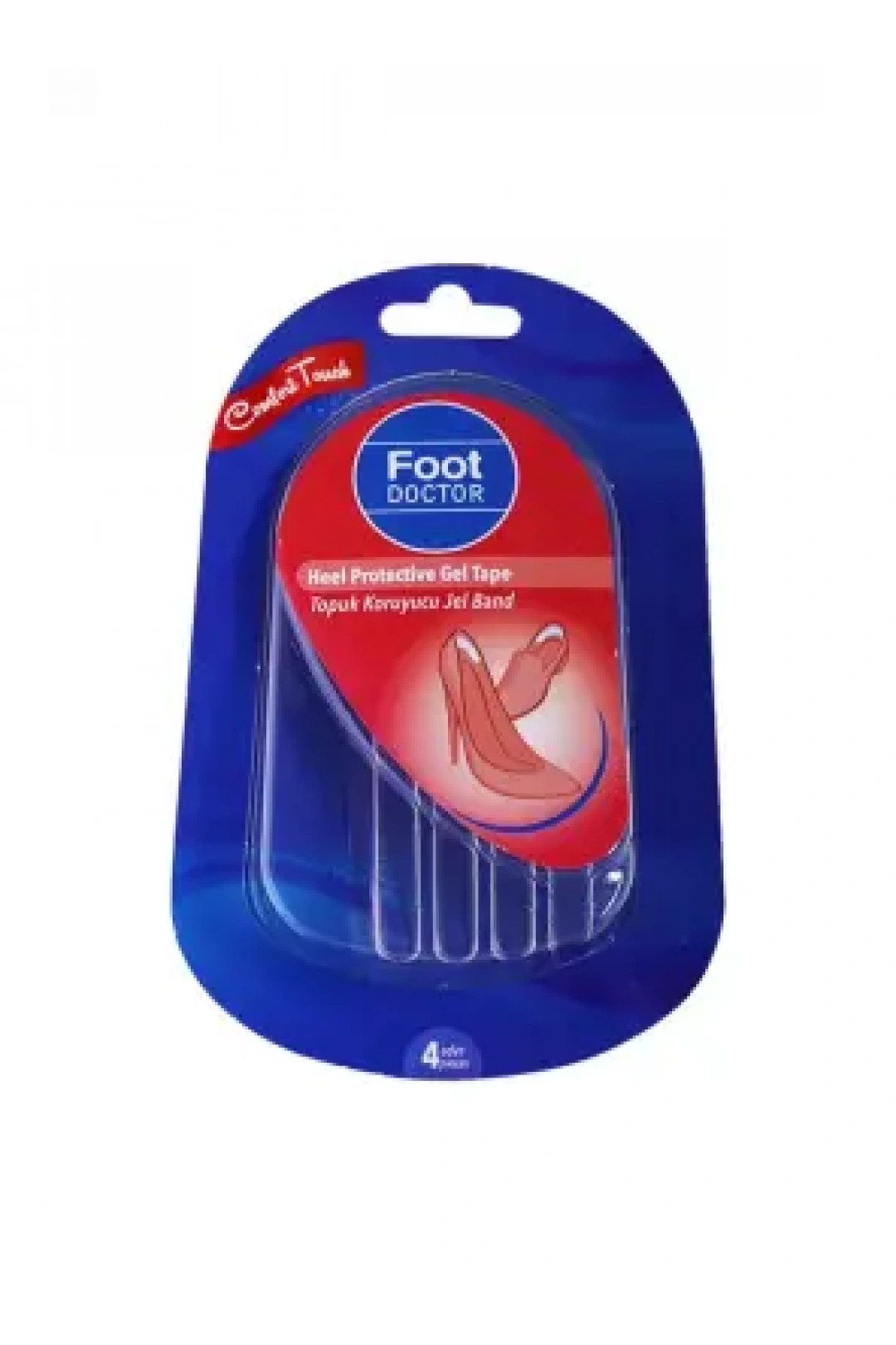 Foot Doctor Topuk Koruyucu Jel Bant 4 Adet ( FD.0024 )