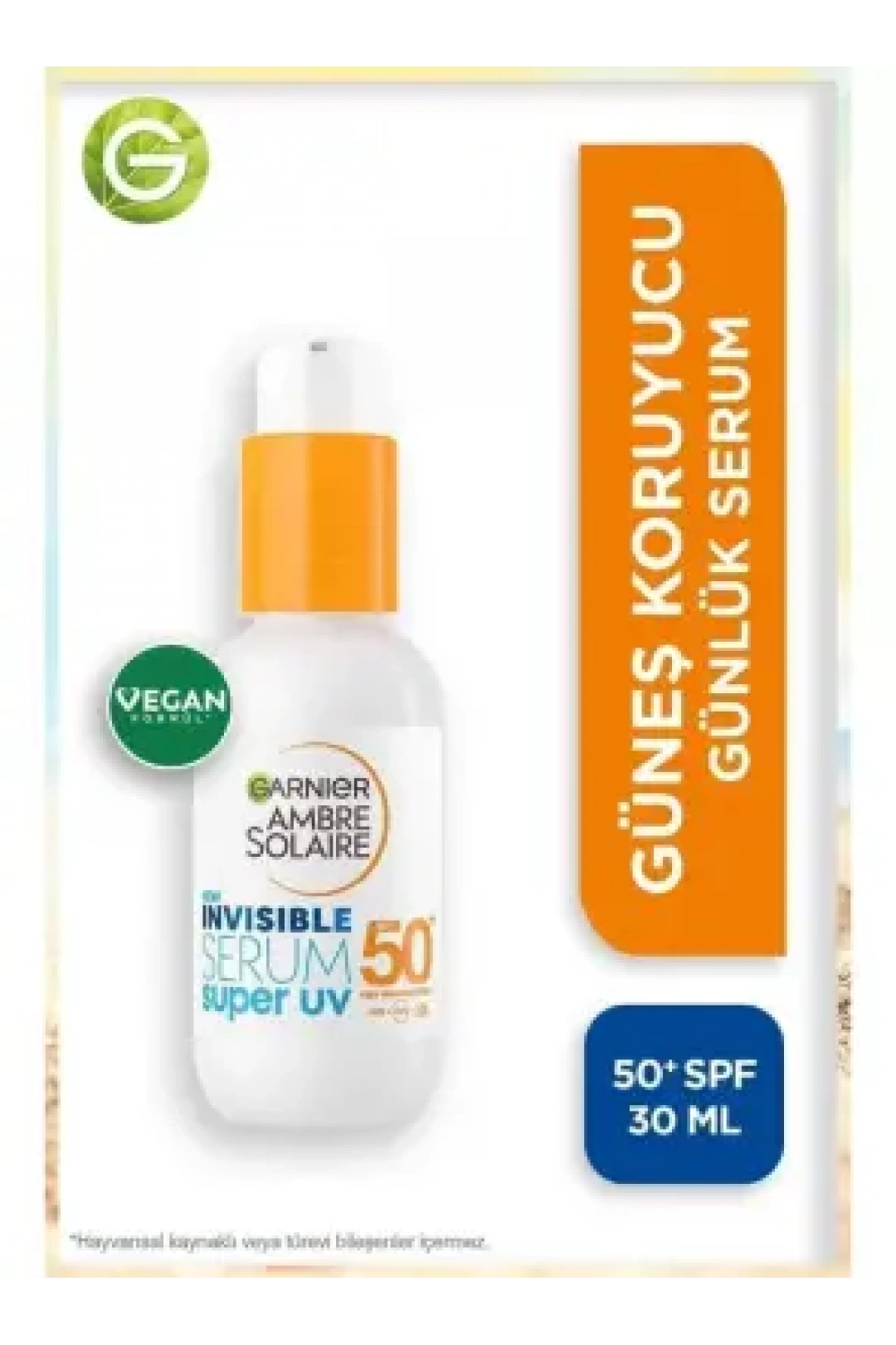 Garnier Ambre Solaire İnvisible Süper Serum - Güneş Koruyucu Günlük Serum - Spf50+ 30 ml